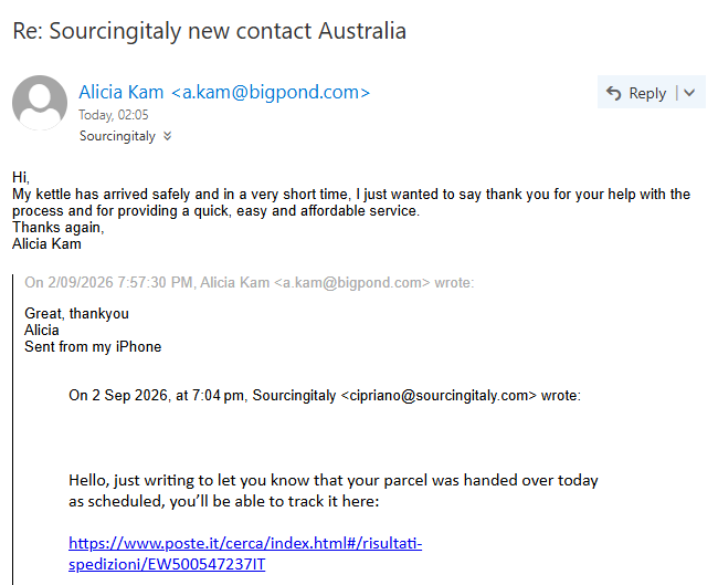Easy Affordable Parcel Forwarding Australia 608